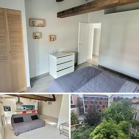 2 Grandes Chambres Climatise Calme Centre_ville * Castres (Tarn)